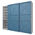 PS10 Cinetto Sliding Wardrobe 3D model small image 1