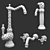Chester Classic Kitchen Tap: Timeless Elegance 3D model small image 3