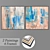 Title: Wall Art Set with Multiple Frames & Options 3D model small image 1