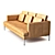 BoConcept ISTRA-2 Sofa: Luxurious Comfort in a Stylish Design 3D model small image 1