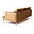 BoConcept ISTRA-2 Sofa: Luxurious Comfort in a Stylish Design 3D model small image 3