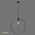 Kink Light Suspension Mercury 20-35cm 3D model small image 4