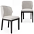 Sophisticated LaSalle Dining Chair 3D model small image 1