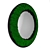 Nature-Inspired Moss Frame Mirror 3D model small image 3