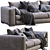 Modern Sofa Design: Jesse's Arthur 3D model small image 2