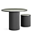 Marble Roll Table: Elegant and Versatile 3D model small image 3