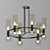 Elite CH 6 Glass Pendant Lamp 3D model small image 2