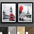 Modern Art Frame Set 3D model small image 2