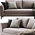 Meridiani Louis Up Sofa - Modern and Elegant Furniture 3D model small image 5