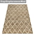 Luxury Carpet Set: High-Quality Textures 3D model small image 3