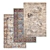 Versatile Carpets Set 1683 3D model small image 1