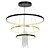 Elegant Odeon Monica Pendant 3D model small image 1