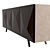 Elegant Eucalyptus Diamond Sideboard 3D model small image 3