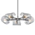 Sleek Freya Pendant Light 3D model small image 1