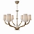 E.F. Chapman Ruhlmann 6-Light Chandelier 3D model small image 1