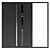 Sleek Contemporary Door Model 3D model small image 2