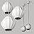 ALMA LIGHT Soft Pendant Lamp - Stylish Illumination for Modern Spaces 3D model small image 3