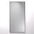 Stainless Steel Framed Mirror 3D model small image 1