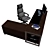 Sleek Office Table - Perfect for Home and Office Settings 3D model small image 5