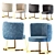 Modern Manbas Meubles Chair 3D model small image 1