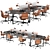 Sleek Office Essentials Set 3D model small image 3