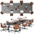 Sleek Office Essentials Set 3D model small image 4