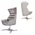 Title: 808 Formstelle Armchair: Timeless Design and Comfort 3D model small image 1