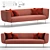 Couchette Sofa by La Cividina: Stylish Comfort at Home 3D model small image 1