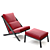 Elegant Fabric Armchair by GANDIABLASCO 3D model small image 3