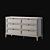 Eugénie 6-Drawer Chest of Drawers 3D model small image 6