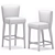 Elegant Grayson Bar Stool - Height & Style 3D model small image 5