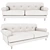 Italian Elegance: Italia Sofa 3D model small image 7