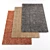 Textured Carpet Collection: 10 Unique Designs 3D model small image 1
