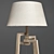 Vintage-inspired Floor Lamp - Sleek Design 3D model small image 3