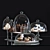 Deluxe Cake Stand & Cover 3D model small image 1