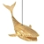 Whale Wood Lamp: Handcrafted Illumination for Your Interior 3D model small image 1