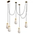 Elegant Chandelier Collection: Ole Pepo, Aim 5 Light, Ole Multiple, Apparatus Pendant 3D model small image 3