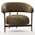 Elevate Your Space: 1290 Armchair 3D model small image 5