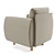 Comfortable GRUNNARP Armchair 3D model small image 2