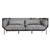 Prism Shake Sofa: Modern Elegance. 3D model small image 4