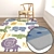 High-Quality Carpets Set with Various Textures 3D model small image 5