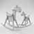 Sixay Furniture Paripa Rocking Horse 3D model small image 6