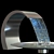 Stainless Steel Oasis Fountain 3D model small image 2