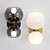 Elegant Dual-Light Wall Sconce 3D model small image 5