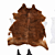 IKEA KOLDBY Cowhide Rug 3D model small image 2