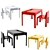 Roche-Bobois OZOO Kids Furniture Set 3D model small image 7