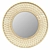 Rattan-Woven Round Mirror | IKEA MISSVEDEN 3D model small image 1