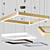 Caleo-G3 Inverse Pendant: Modern LED Lighting 3D model small image 1