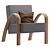 Missoni Home Comfort Grandma Armchair 3D model small image 1