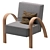 Missoni Home Comfort Grandma Armchair 3D model small image 3